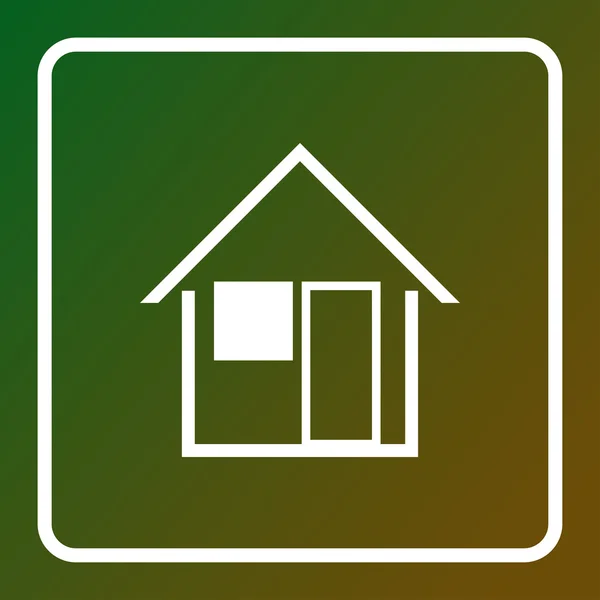 Home-Symbol. Webdesign-Stil — Stockvektor