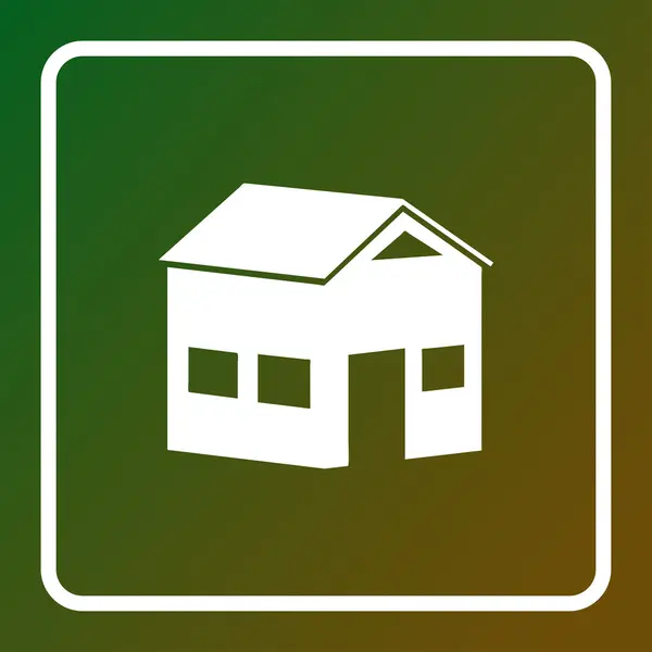 Home icon. web design style — Stock Vector