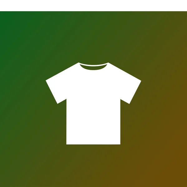 T-Shirt Icon Vektor. Webdesign-Stil — Stockvektor