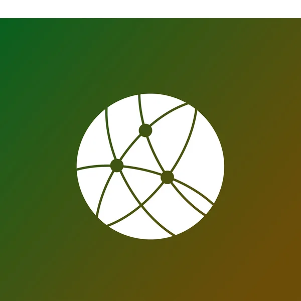 Ikona strony internetowej. styl projektowania sieci Web — Wektor stockowy