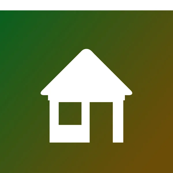 घर चिन्ह. वेब डिझाइन शैली — स्टॉक व्हेक्टर