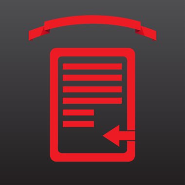 klibi kurulu simgesi. Web tasarım stili