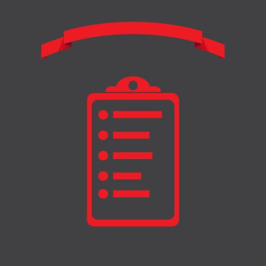 klibi kurulu simgesi. Web tasarım stili