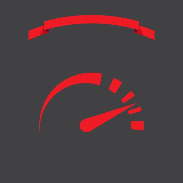 Speed icon. web design style — Stock Vector