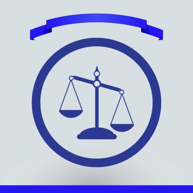 Ekibimizi adalet ölçekler. Web tasarım stili