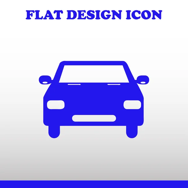 Icono del coche. ilustración vectorial. — Vector de stock