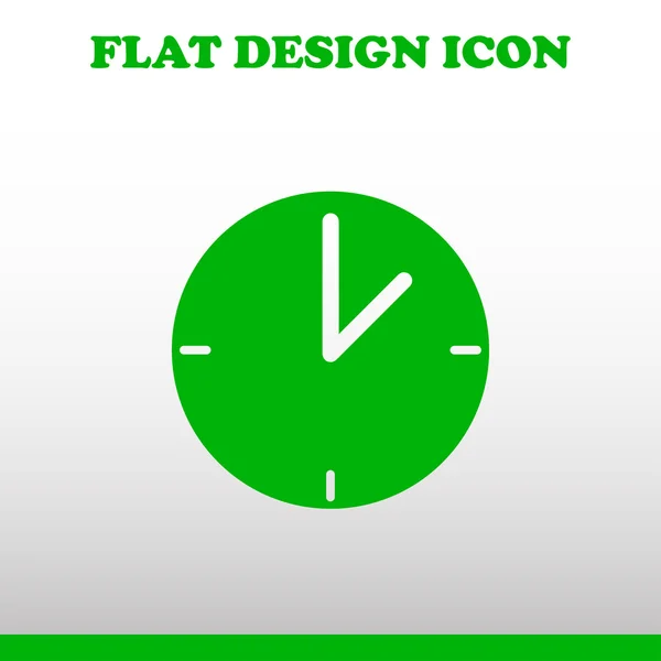 Horloge vectorielle icône web — Image vectorielle