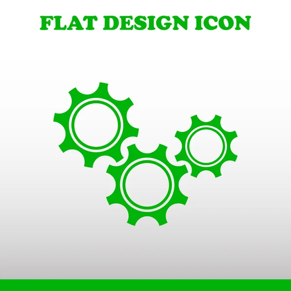 Gear icon. web design — Stock Vector