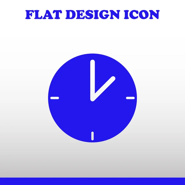Reloj vector icono web — Vector de stock