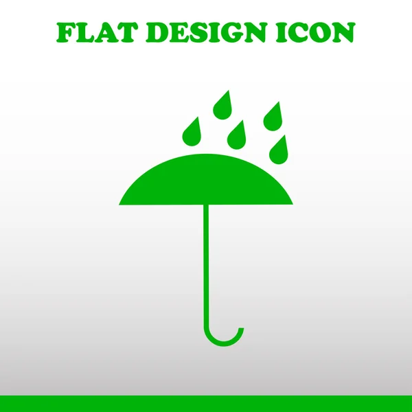 Значок зонтика. веб дизайн — стоковый вектор
