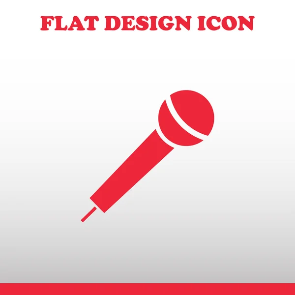 Microfoon pictogram. Webdesign — Stockvector