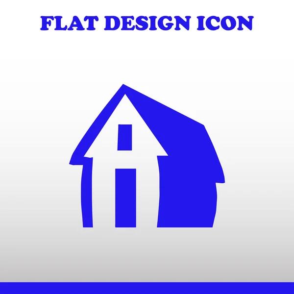 Icône maison. conception de vecteur web — Image vectorielle