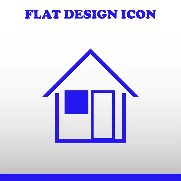 Icône maison. conception de vecteur web — Image vectorielle