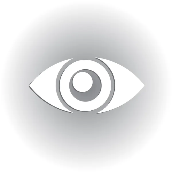 Иконка глаза. веб дизайн — стоковый вектор