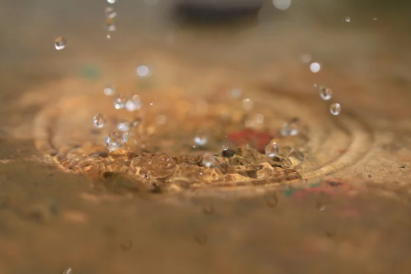 Su sıçrama veya su damlası 