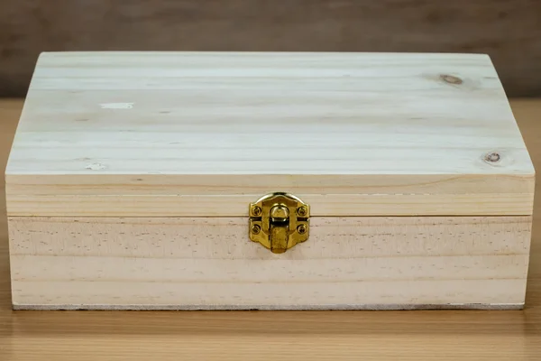 Close up Wood Box .