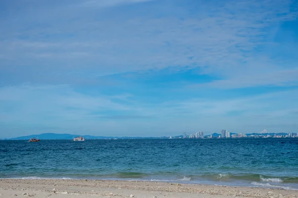 Sea scape Pattaya beach,Thailand. — Stock Photo, Image