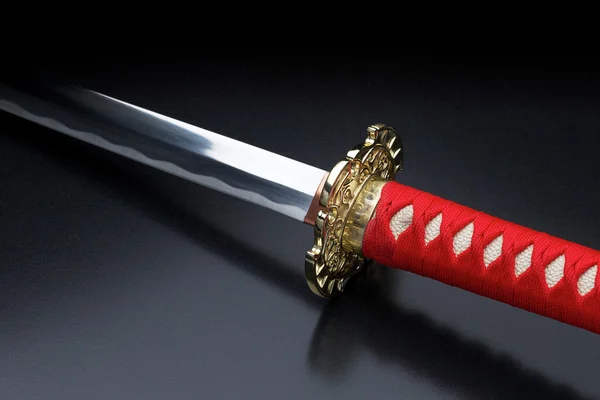 Spada samurai giapponese — Foto Stock