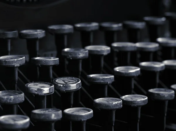 Old type writer, tone shift technique. — Stock Photo, Image