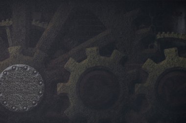 buhar punk arka plan.