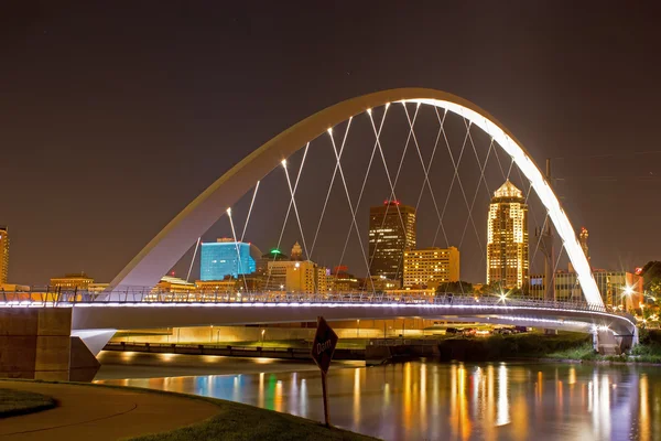 Ponte das Mulheres de Conquista de Iowa — Fotografia de Stock