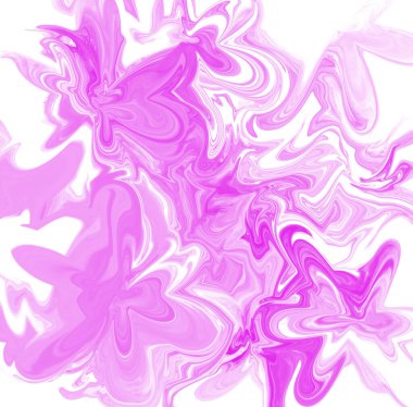 Beyaz arka grupta suluboya soyutlaması