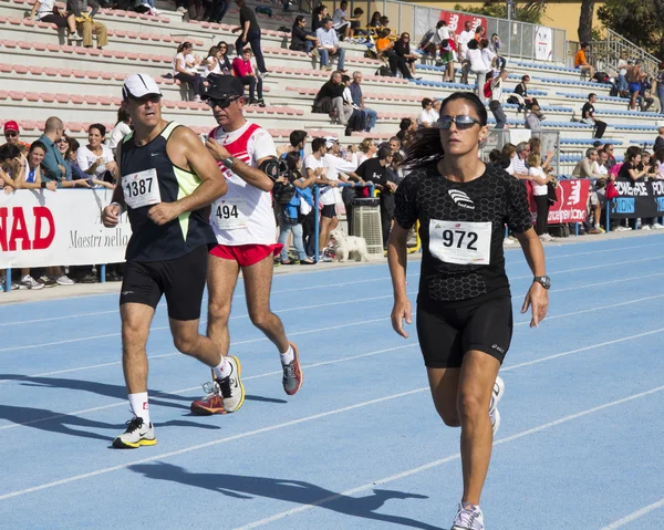 CAGLIARI, ITALIA - 4 de noviembre de 2012: 5ª Media Maratón - 4º memorial Delio Serra —  Fotos de Stock