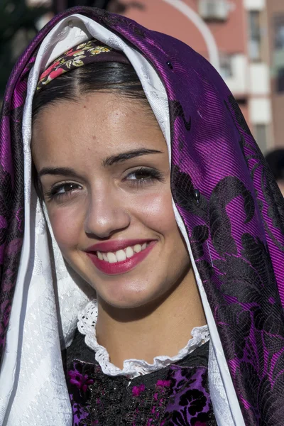 Selargius, İtalya - 2014 14 Eylül: Eski evlilik Selargino 