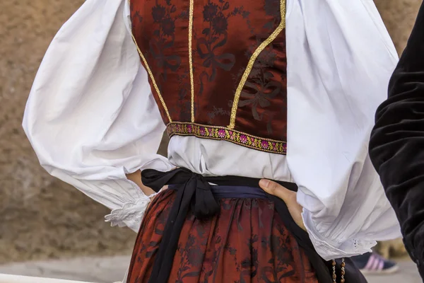 Art of Sardinian costumes — Stock Photo, Image