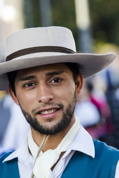 Retrato de uma dançarina argentina — Fotografia de Stock