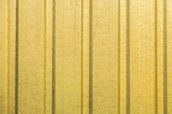 黄色金属波板の壁 — ストック写真