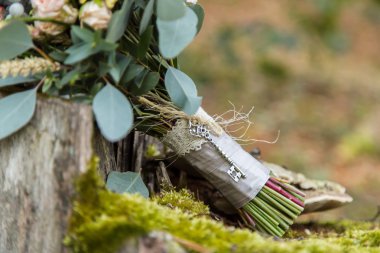 Güzel düğün buketi