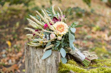 Güzel düğün buketi