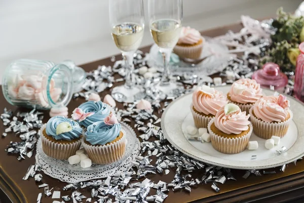 Çikolata. Lezzetli tatlı büfesi