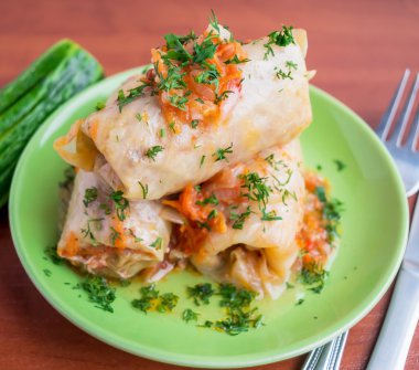 Geleneksel çanak Doğu Avrupa mutfağı 