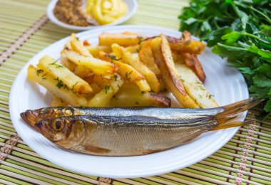 Kızarmış patates (patates) 