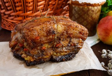 Pişmiş yağ. Çanak Paskalya