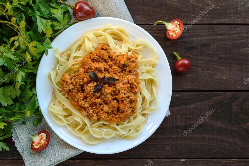 tagliatelle met vlees tagliatelle met vlees