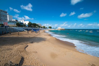Porto da Barra Plajı Salvador Bahia Brezilya.