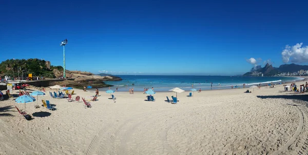 Vista Playa Arpoador Río Janeiro Brasil — Foto de Stock