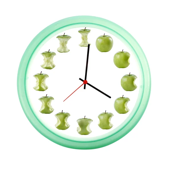 L 'orologio della mela — Foto de Stock