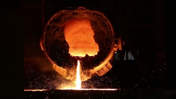 Iron production in Russia — Stock Video