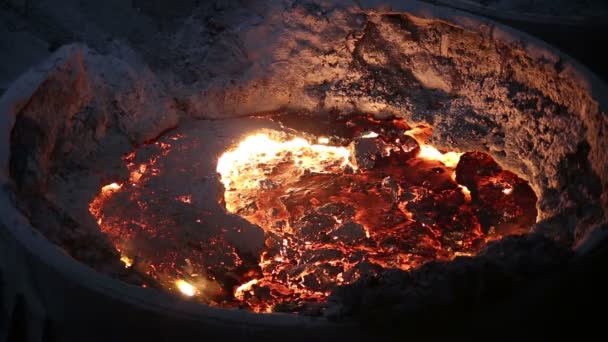 Παραγωγή σιδήρου στη Ρωσία — Αρχείο Βίντεο