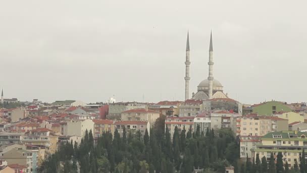 Arkitekturen i istanbul — Stockvideo