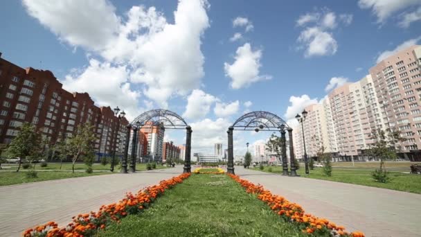 ノヴォクズネツクの観光スポット — ストック動画
