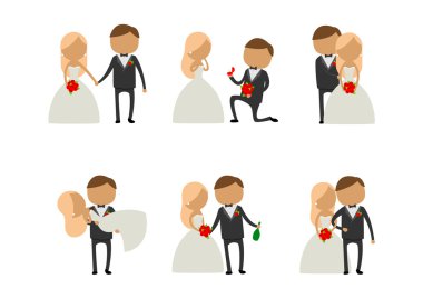 karı koca mutlu düğün olmak