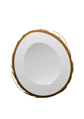 Hindistan cevizi kompozisyon izole beyaz arka plan üzerinde