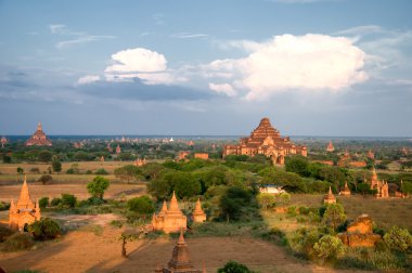 Bagan, Myanmar 'daki antik tapınaklar