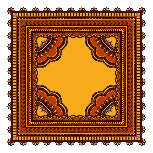 Image vectorielle de mandalas colorés dans un style oriental . — Image vectorielle