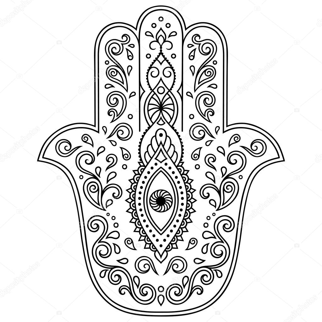 Mano De Fatima Para Imprimir / Vetores Fatima Desenho Vetorial Imagens